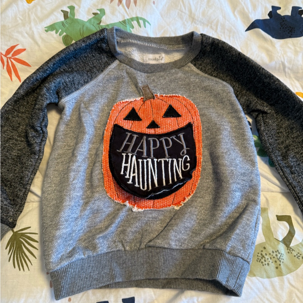 Mud pie Halloween sweatshirt